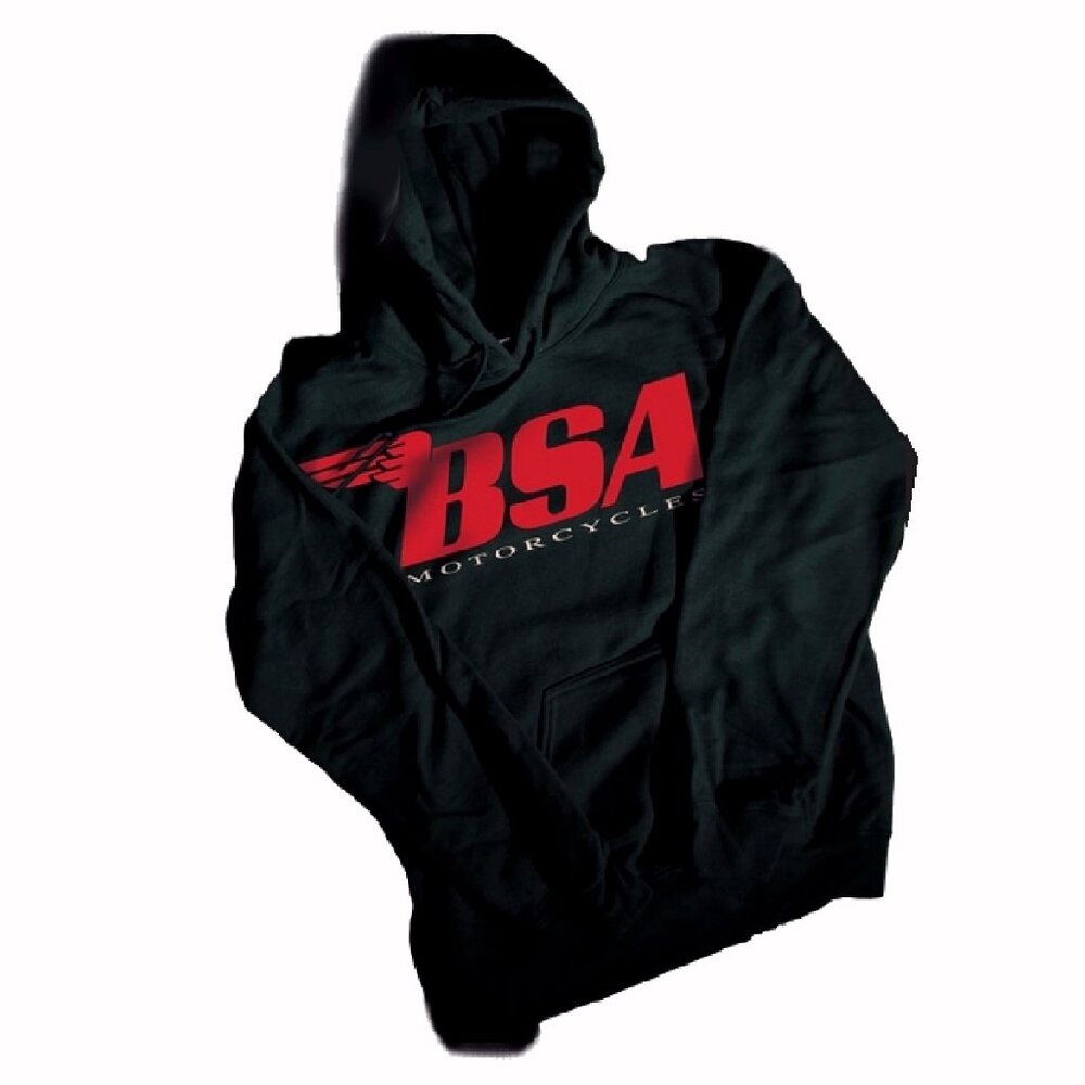 BSA Logo Green Pullover Hoodie - NEW Fast Ship